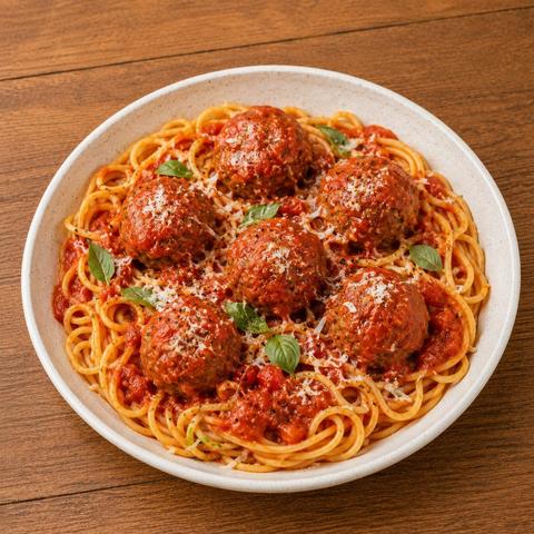Spaghetti Meatballs