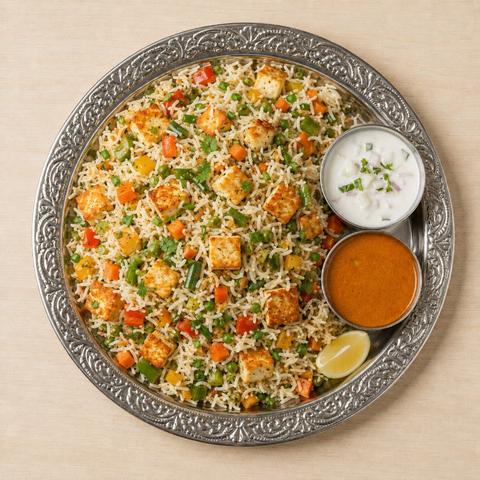 Fry Panner Biryani