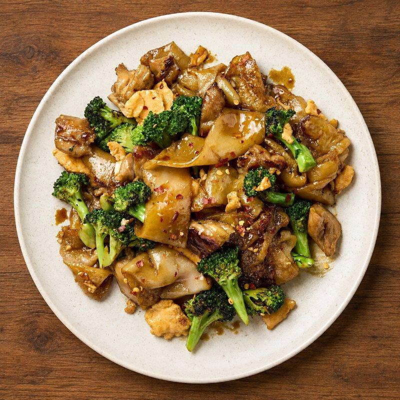 Pad Kee Meo (Stir-Fried Noodles)