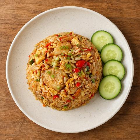 Khao Pad Kra Pow (Basil Fried Rice)