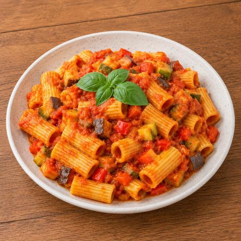 Rigatoni pasta (veg)