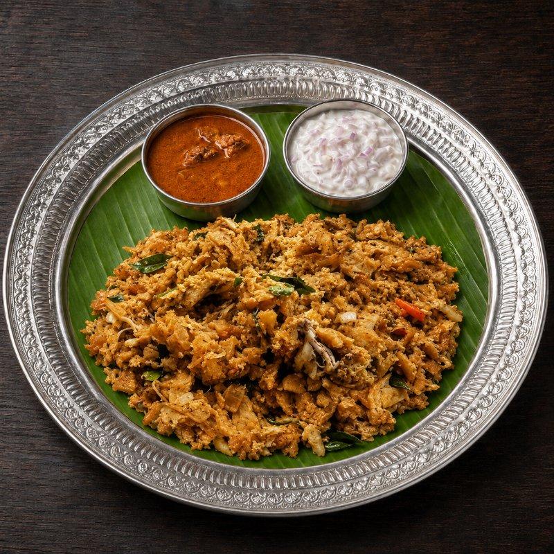 Chicken Kothu Parotta Meal
