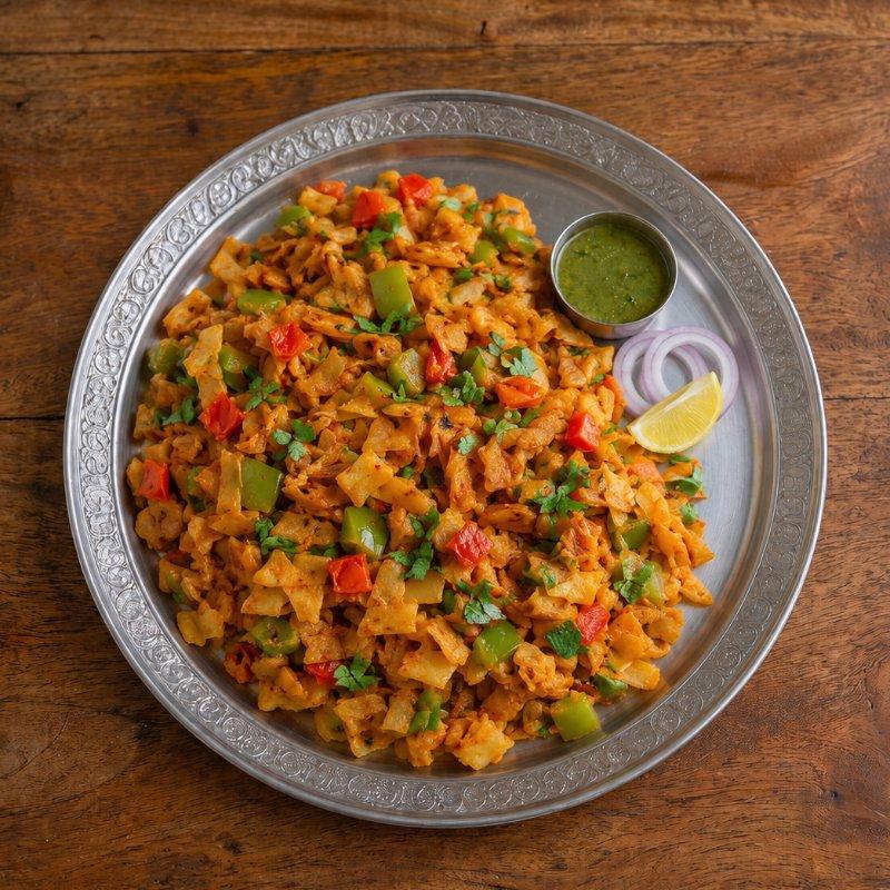 Vegetable Kothu Parotta