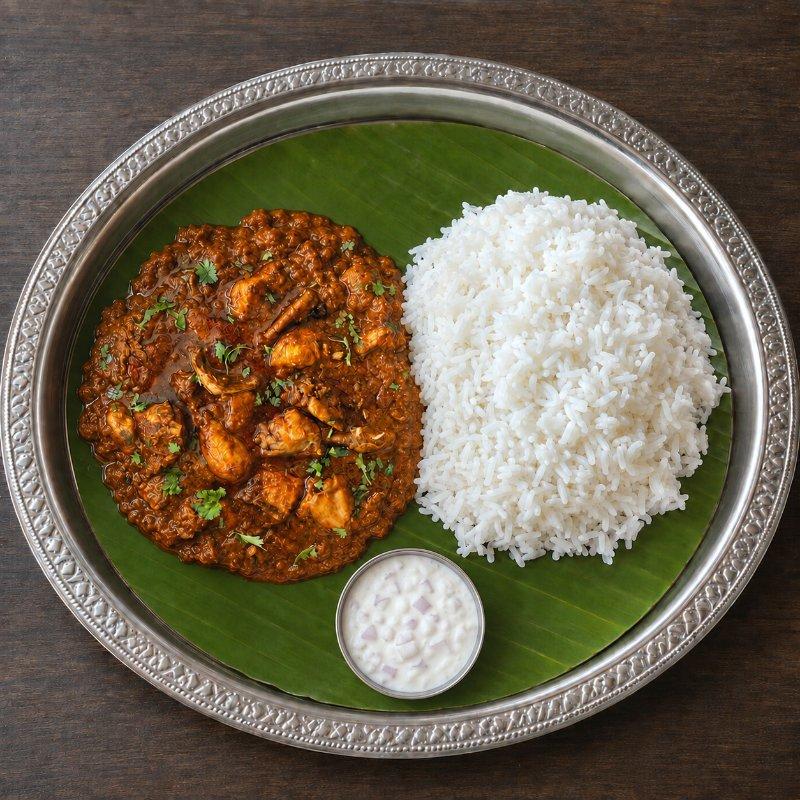 Chettinad Chicken Curry Meal
