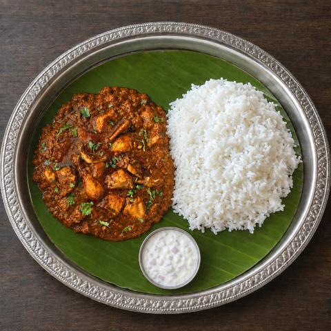 Chettinad Chicken Curry Meal