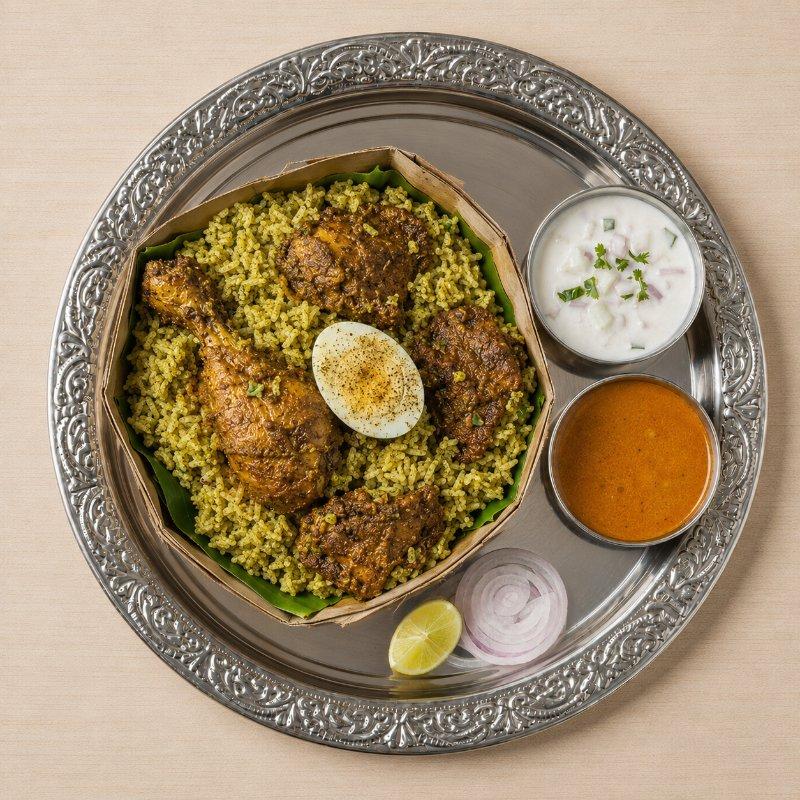 Bangalore Chicken Donne Biryani