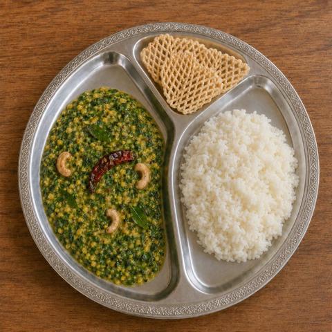 Spinach Pappu Meal