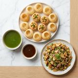 Phucka/pani puri and Churmur