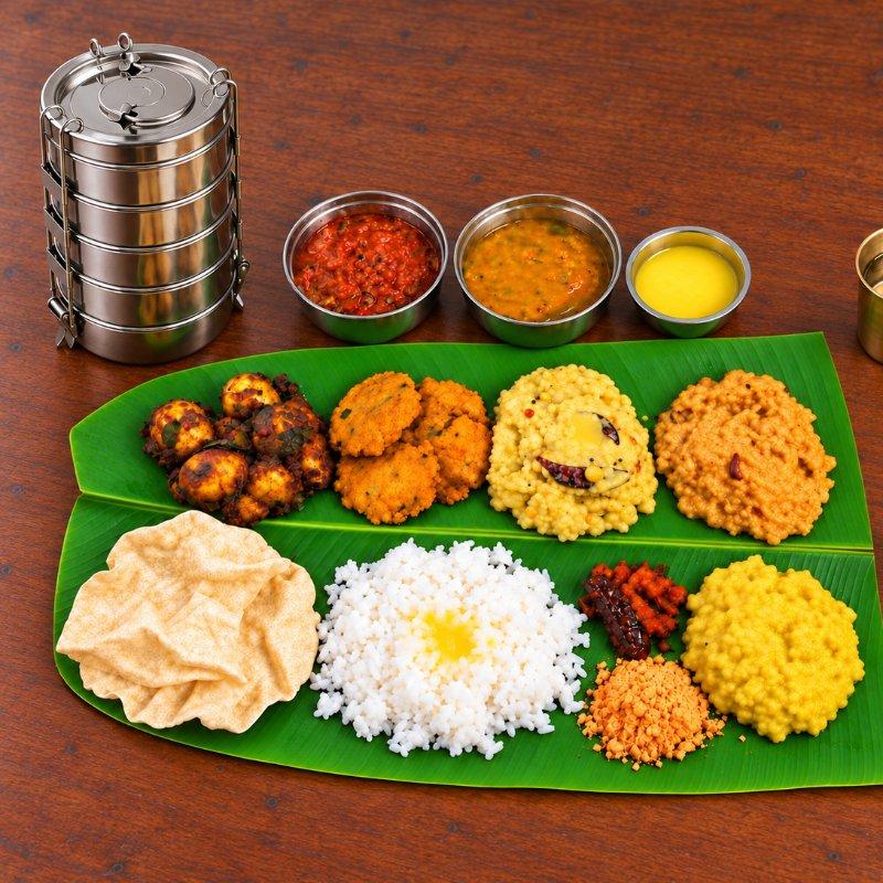 Madappalli Veetu Sappadu (Serves 3-4)