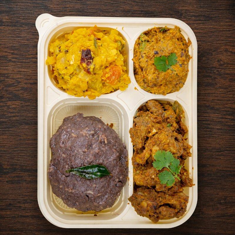 Andhra Country Chicken Wellness Plate