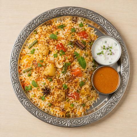 Hyderabadi Veg Dhum Biryani