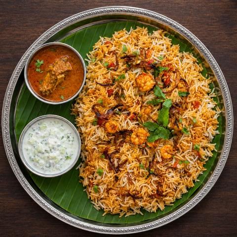 Shrimp Biryani