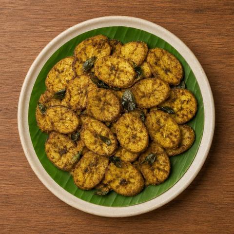 Aratikaya Vepudu (Raw Banana Fry)