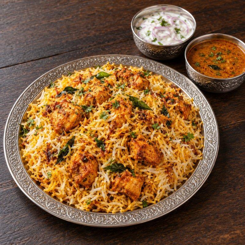 Amaravathi Boneless Chicken Biryani