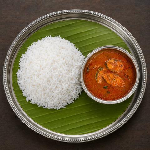 Madurai Meen Kulambu Meal