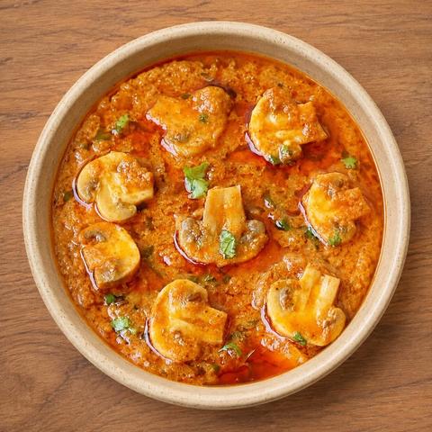 Masala Mushrooms