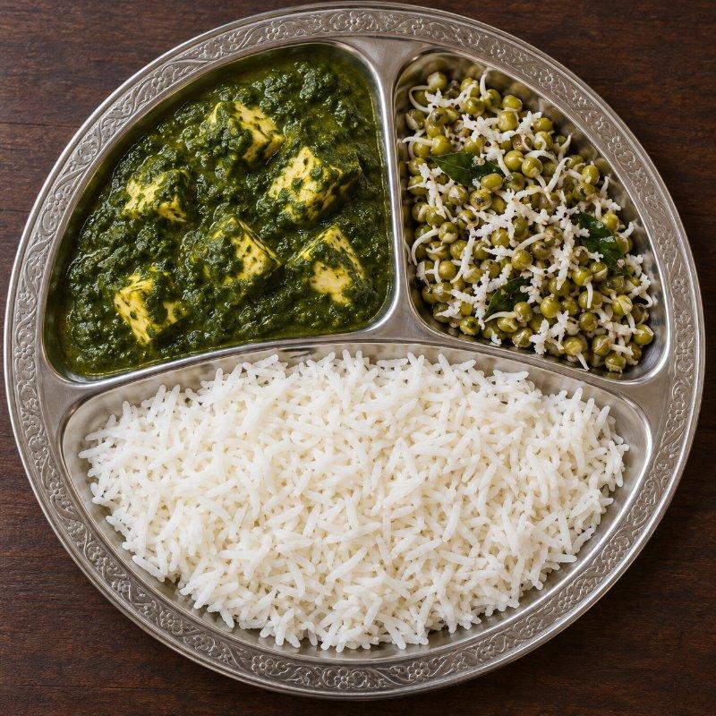 Saag Paneer Meal