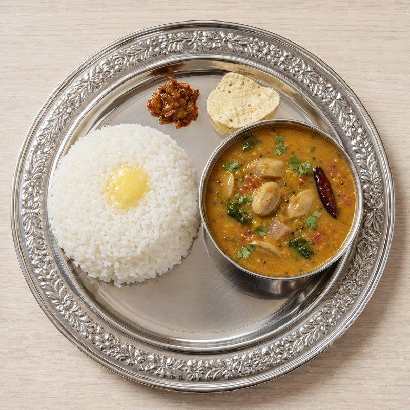 Jackfruit Seed Sambar Meal