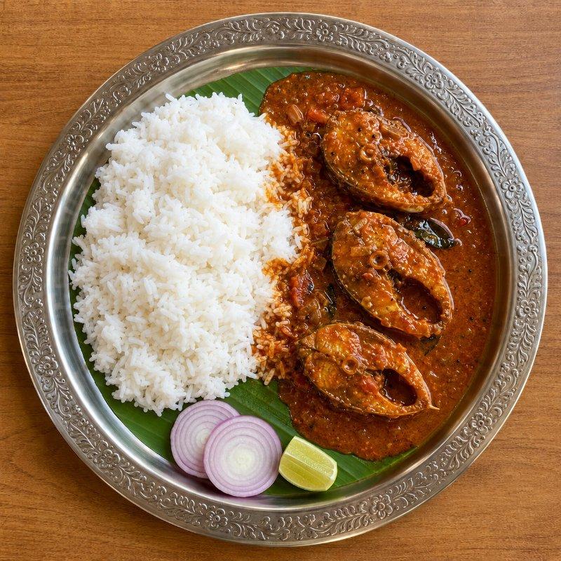 Chepala Pulusu Meal