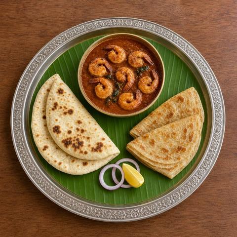 Nellore Shrimp Curry Meal
