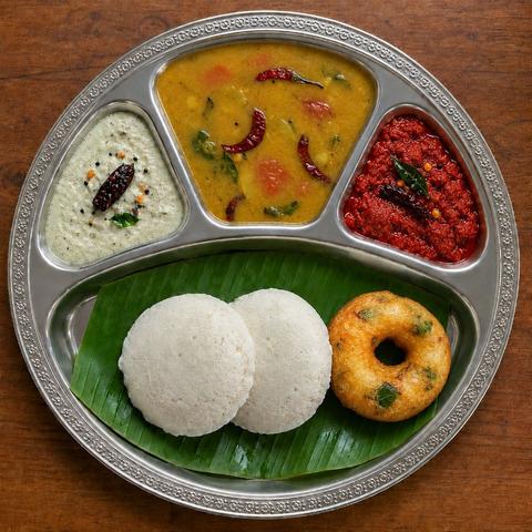 Idli and Vada Combo (Jain)