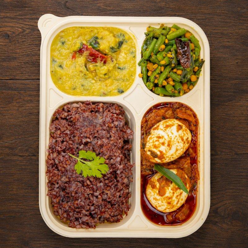 Egg & Spinach Wellness Plate