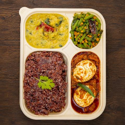 Egg & Spinach Wellness Plate