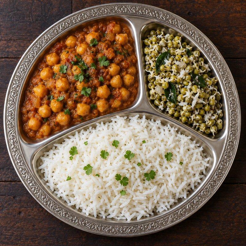 Channa Masala Comfort Meal