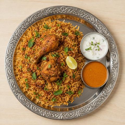 Nagarjuna Spicy Chicken Biryani