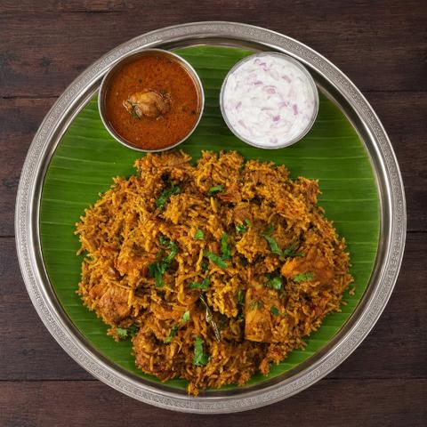 Chettinad Chicken Thokku Biryani