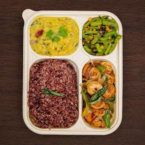 Prawn & Spinach Wellness Plate