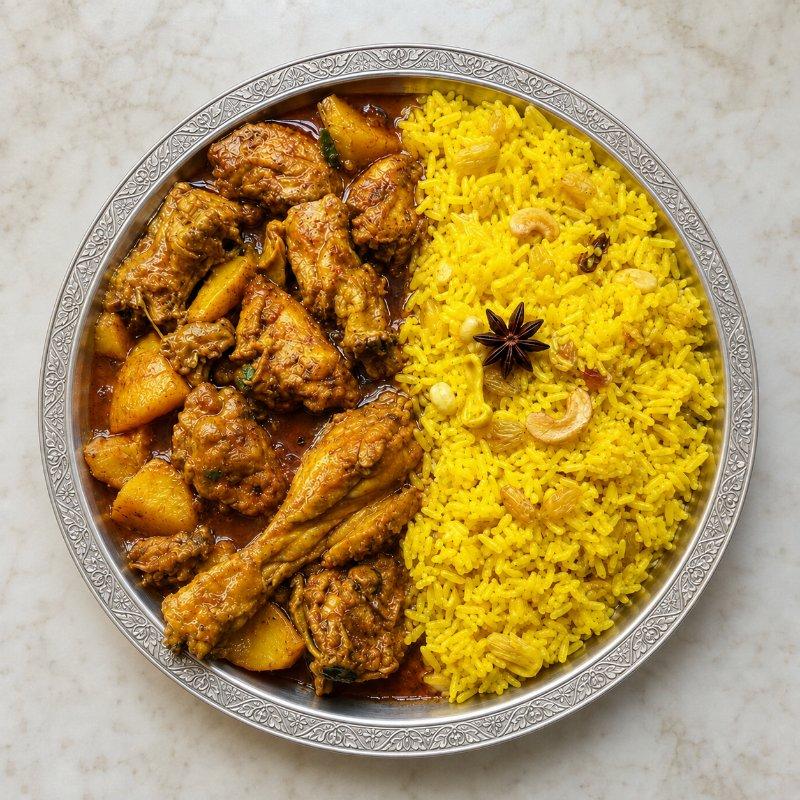 Chicken Kosha Meal