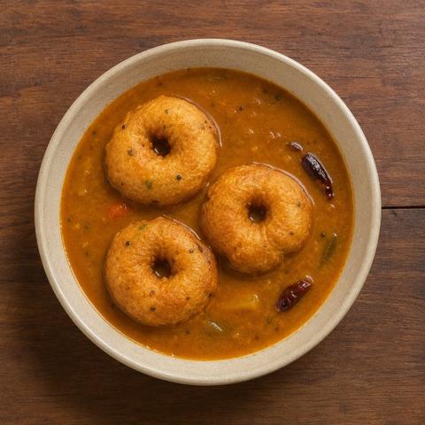 Sambar Vada (Jain)