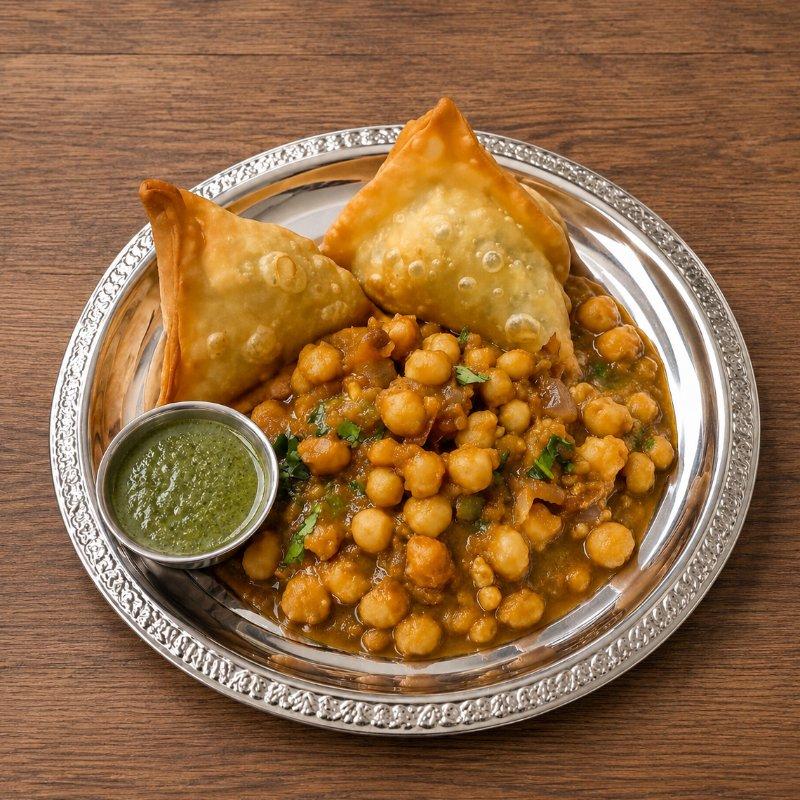 Samosa + Chole