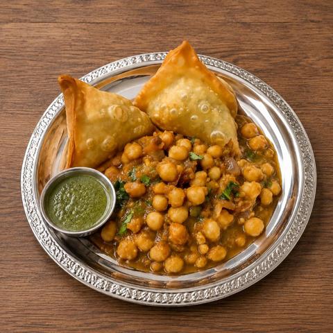 Samosa + Chole