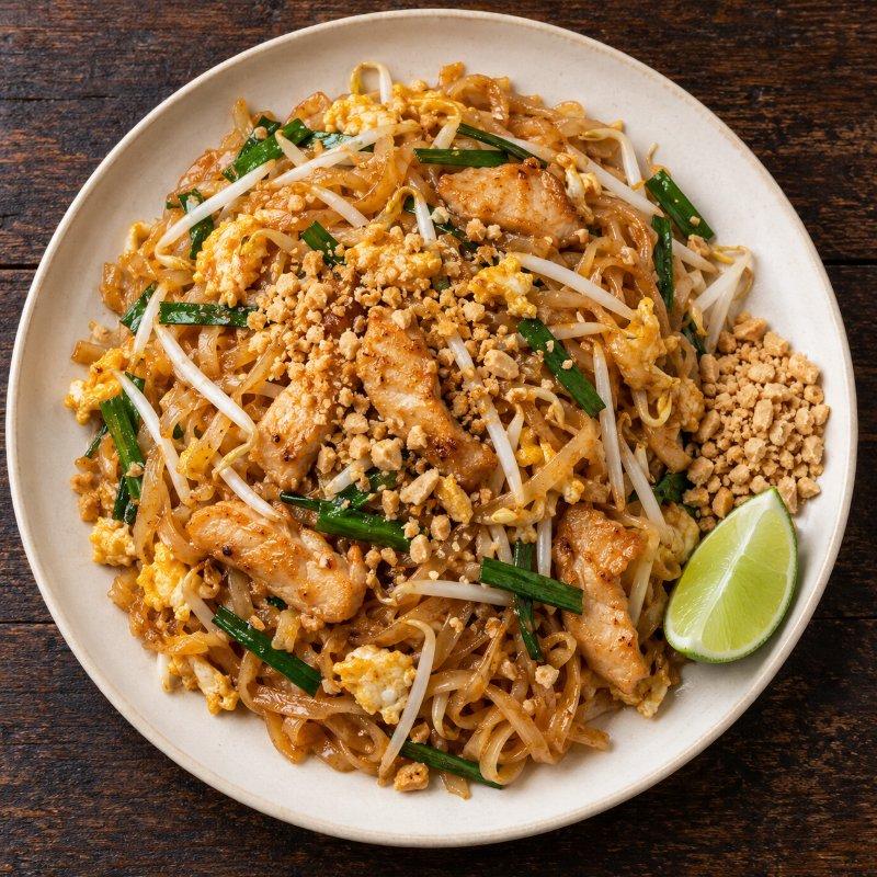 Pad Thai Noodles (Non-Veg)